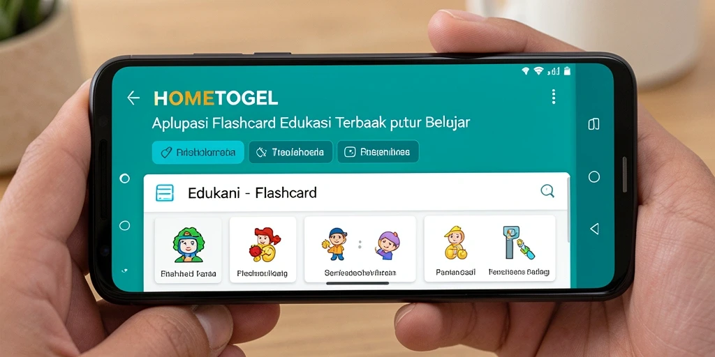 Tampilan antarmuka aplikasi HOMETOGEL yang menarik dan fungsional.